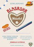 Blasrohr Oktoberfestschießen